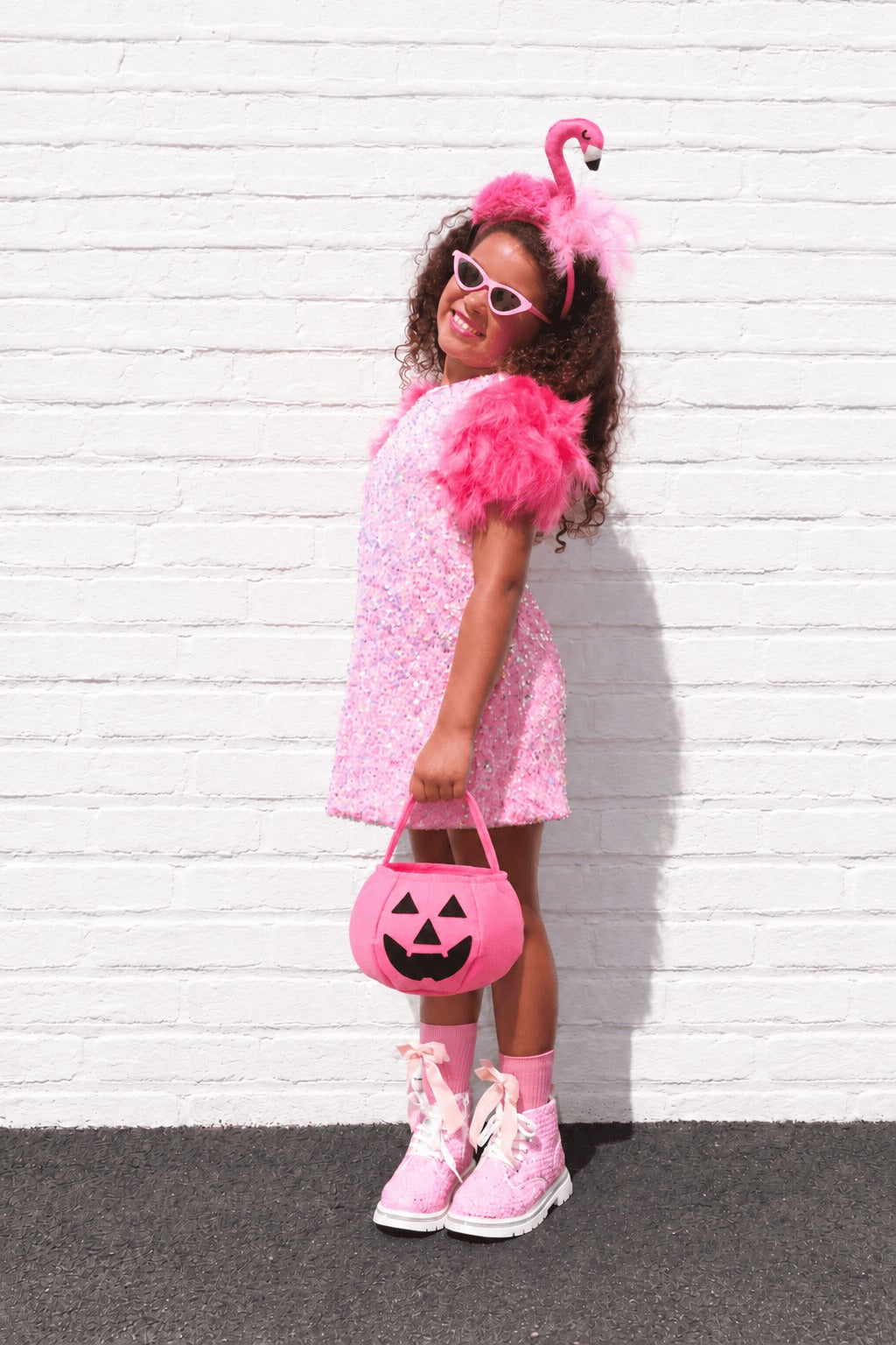 Rose Feather Party Dress