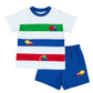 Knit Shorts Set w/Trucks