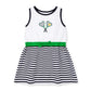 Stripe Knit Dress w/Tennis Rackets