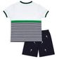 Knit Short Set w/Tennis Rackets