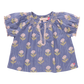 Ava Top, Periwinkle Small Bud