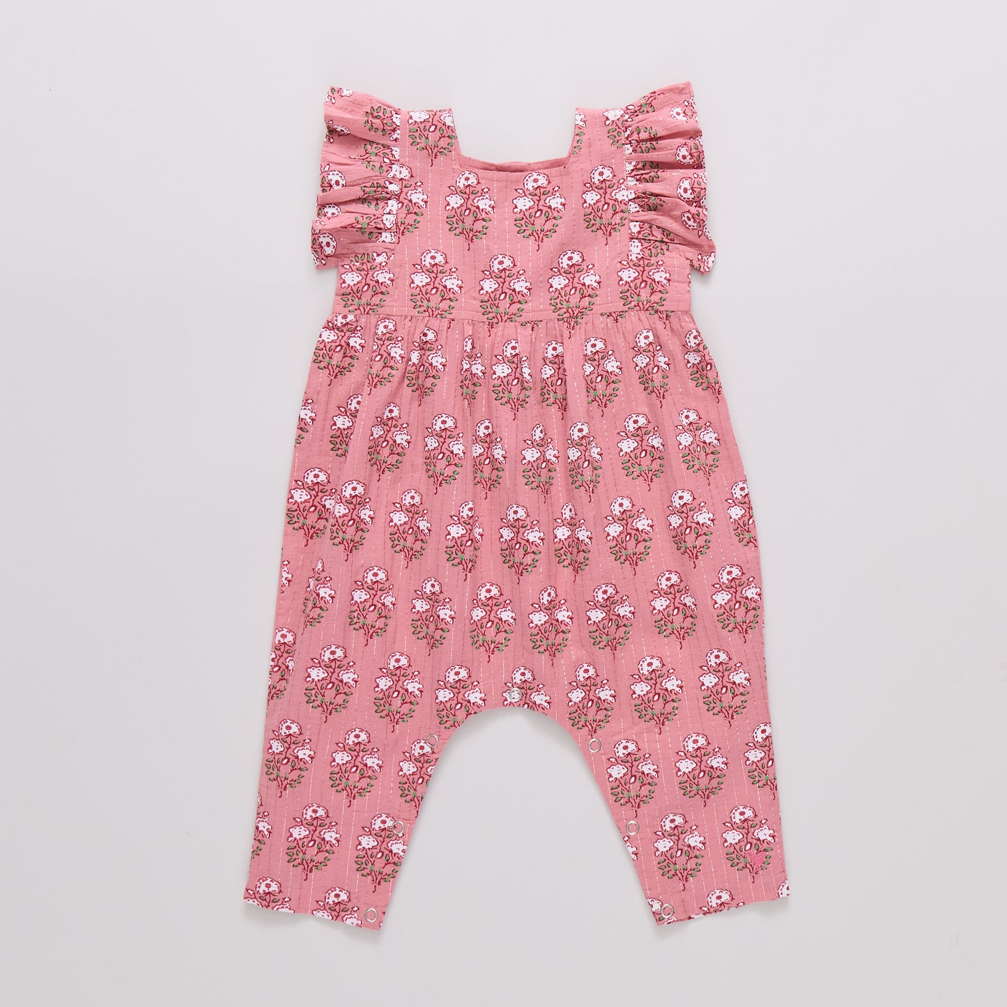 Baby Girls Elsie Jumper, Pink Strawflower