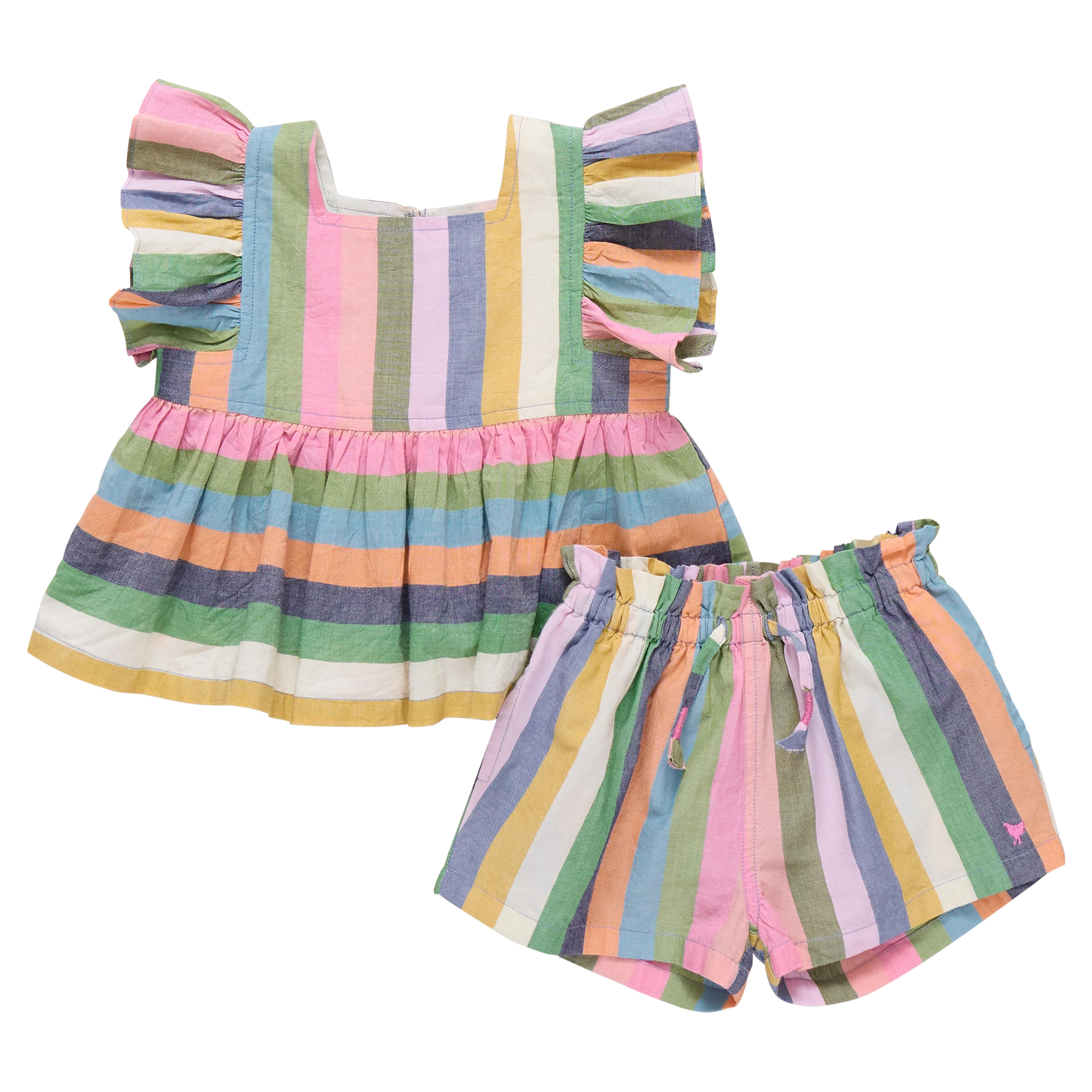Elsie 2-Pc Set, Parade Stripe