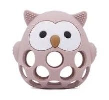 3D Silicone Owl Teether
