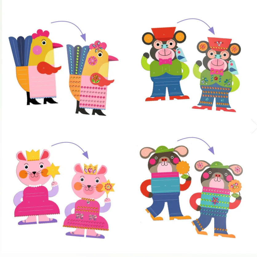 PG Sparkles Sticker Collage