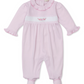 Footie w/Hand Smock, CLB Fall Medley, Pink