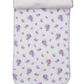 Burp Cloth, Roses and Blooms, Lilac