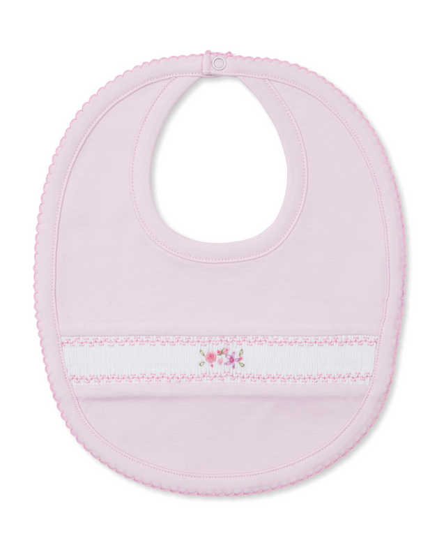 Bib w/Hand Smk, CLB Fall Medley, Pink