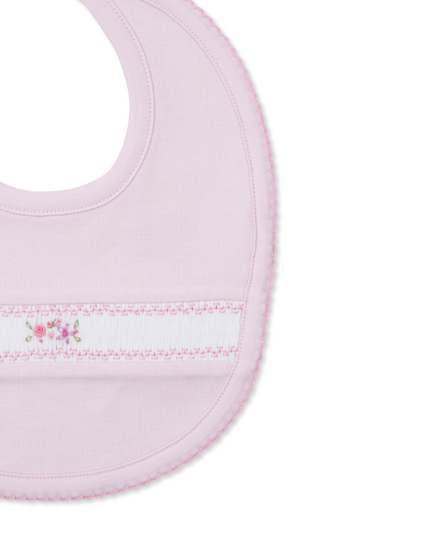 Bib w/Hand Smk, CLB Fall Medley, Pink