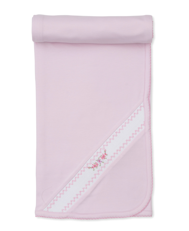 Blanket w/Hand Smk, CLB Fall Medley, Pink