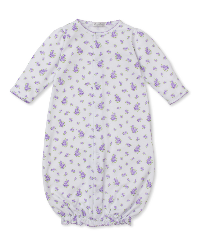 Conv. Gown, Roses and Blooms, Lilac