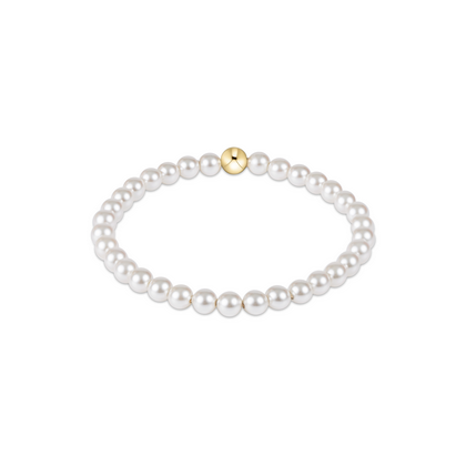 Classic Pearl 5mm Bead Bracelet