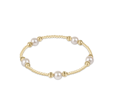 Purpose Pearl 6mm Bead Bracelet - Dignity