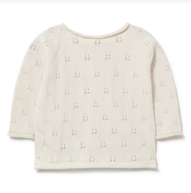 Saskia Knit Top, Cream