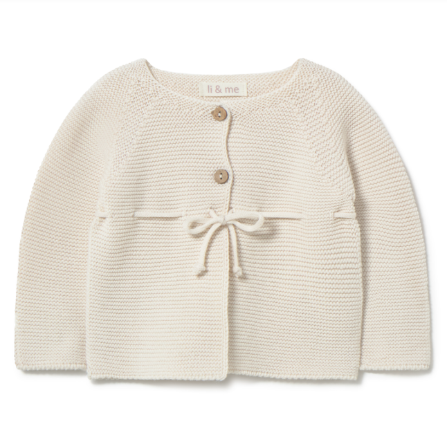 Violeta Knit Cardigan, Cream