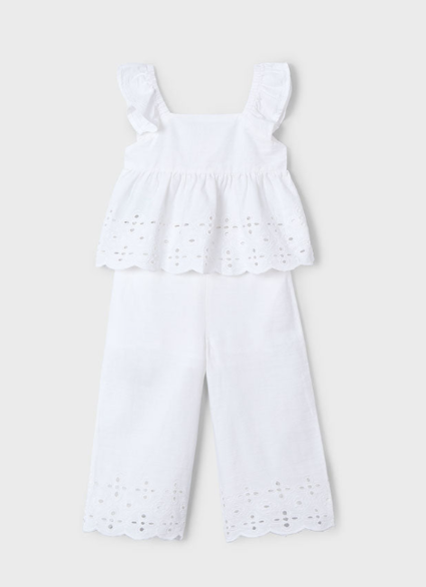 White Eyelet Top, 3561
