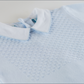 Pique Collar Diamond Knit 2-Piece with Hat