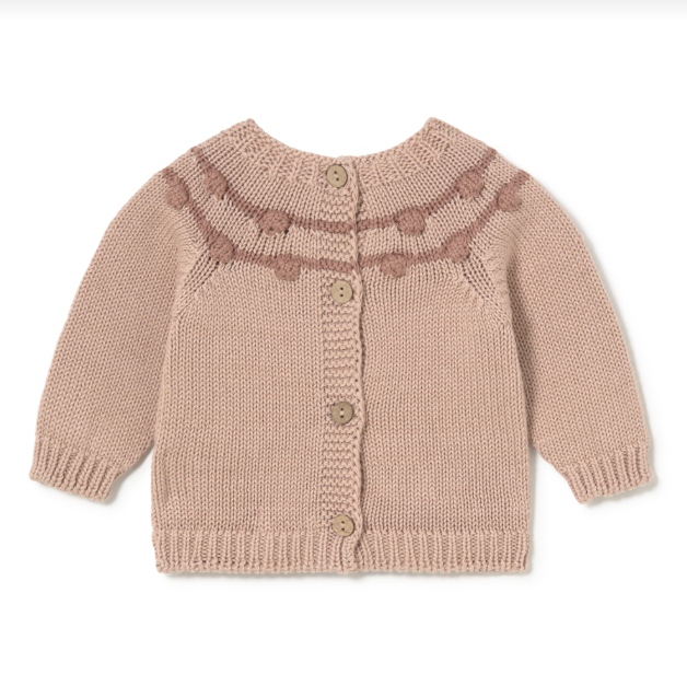 Sue Knit Chickpea Sweater, Candy Bloom