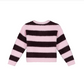 Striped Pullover, Wine Red/Pink