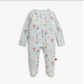 Organic Cotton Footie, Festival Friends