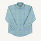 Dean's List Dress Shirt, Audubon Park Plaid/Sarasota Sky Stork
