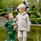 Hayword Half Zip, Gray Bay Brown/Palmetto Pearl Stripe