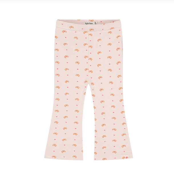 Flared Pants, Light Pink