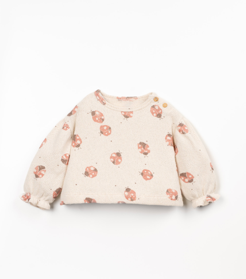 Jersey Sweater, Ladybugs