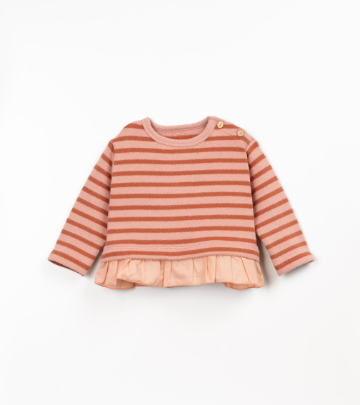 Striped Jersey Sweater, Tapestry