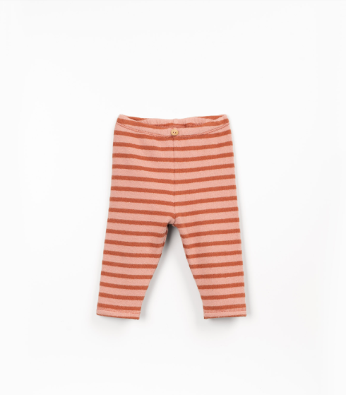 Striped Jersey Leggings, Tapestry