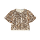 S/S Blouse, Gold Sequin