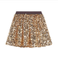 Skirt, Gold Sequin