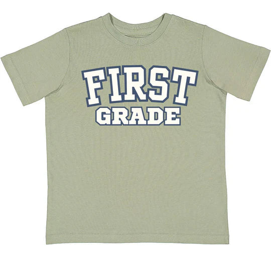 Varsity First Grade S/S T-Shirt, Sage