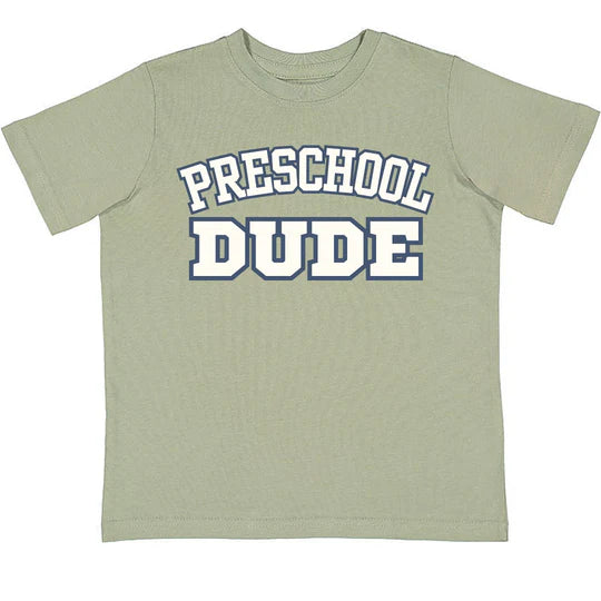 Varsity Preschool S/S T-Shirt, Sage