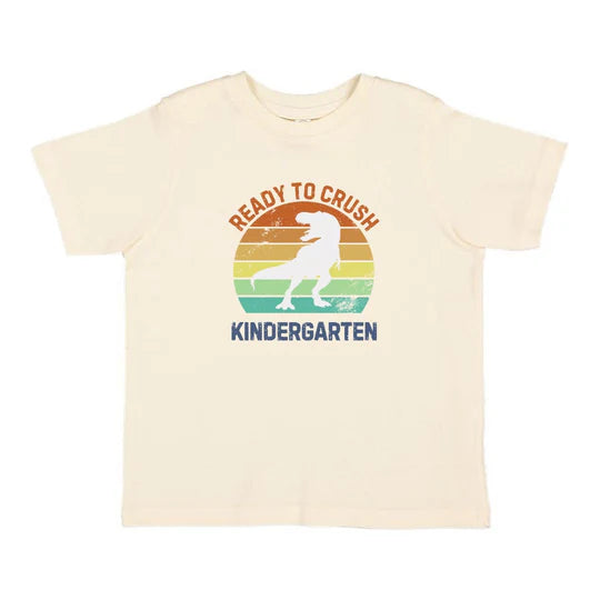 Ready to Crush Kindergarten S/S T-Shirt, Natural