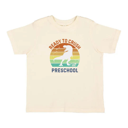 Ready to Crush Preschool S/S T-Shirt, Natural