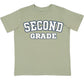 Varsity Second Grade S/S T-Shirt, Sage
