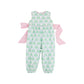 Sleeveless Rebecca Romper, Broadcloth, Hanover Hand Block