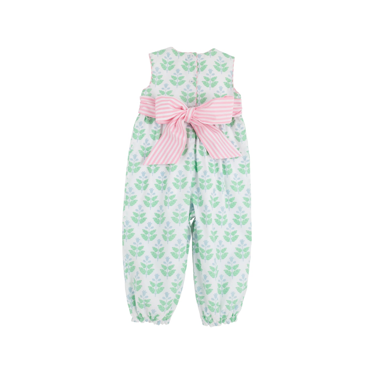 Sleeveless Rebecca Romper, Broadcloth, Hanover Hand Block