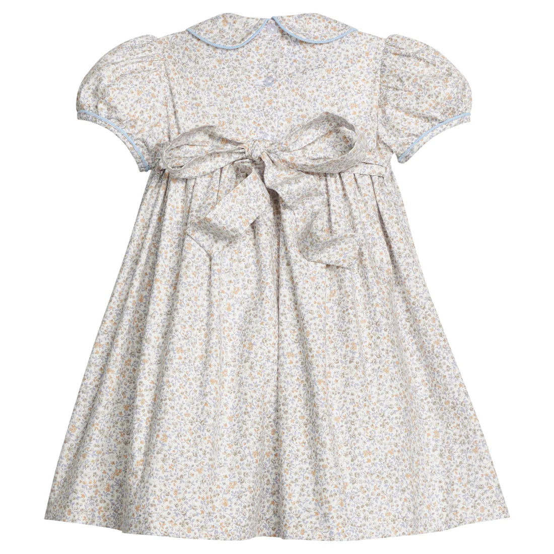 Smocked Peter Pan Dress, Winthrop Floral