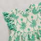 Cynthia Dress, Kelly Green Eyelet