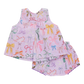 Jaipur Two-Piece Set, Lavender Watercolor Bows