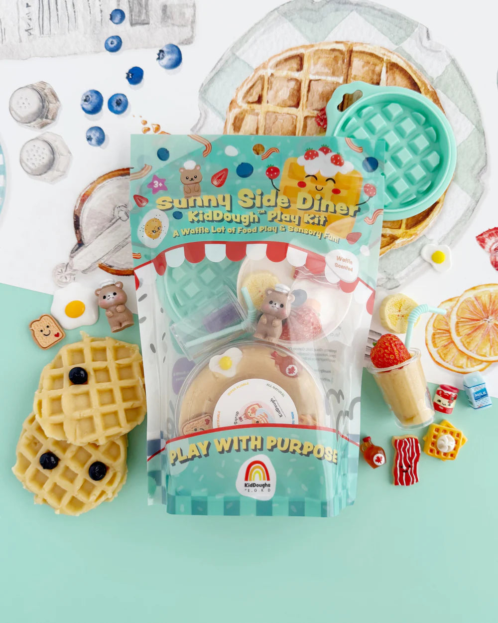 KidDough Play Kit, Sunny Side Diner