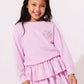 Super Soft Pearl Bow Set - Lavender