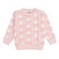Coquette Ghost Halloween Sweatshirt, Pink