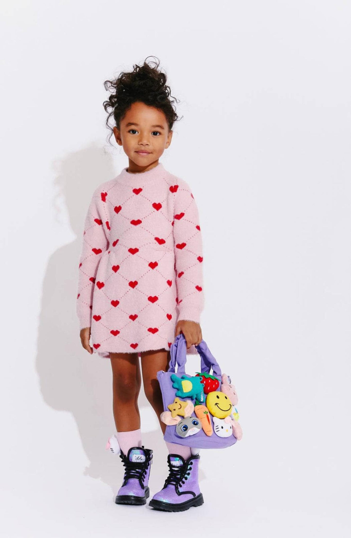 Sweetheart Sweater Dress