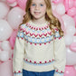 Fairisle Sweater, Cream