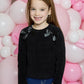 Black Sweater w/Bows