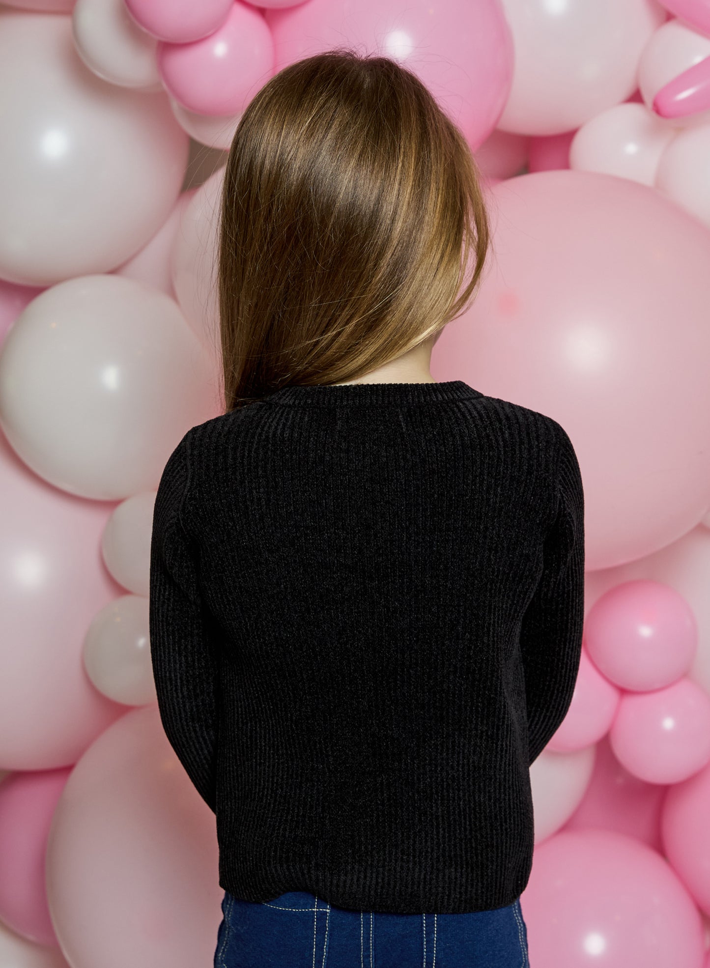 Black Sweater w/Bows
