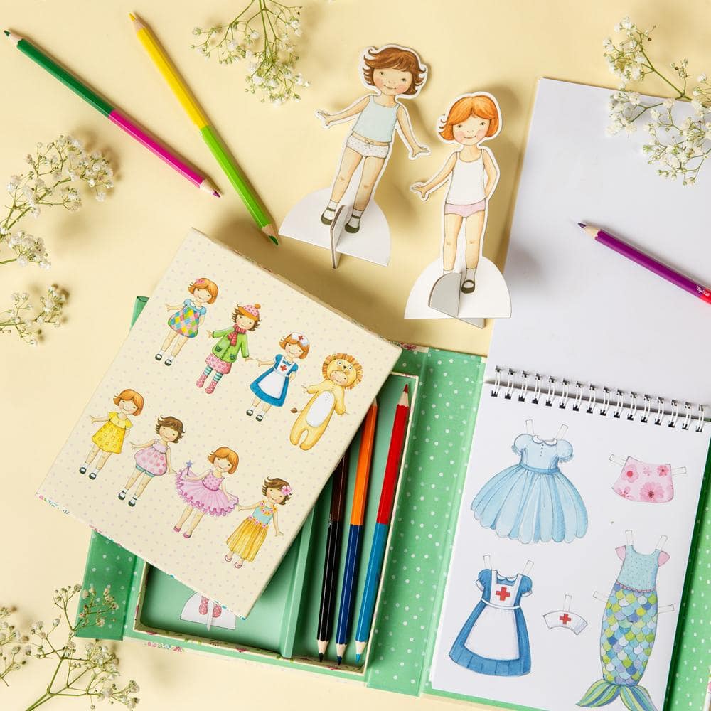 Paper Dolls Kit, Vintage